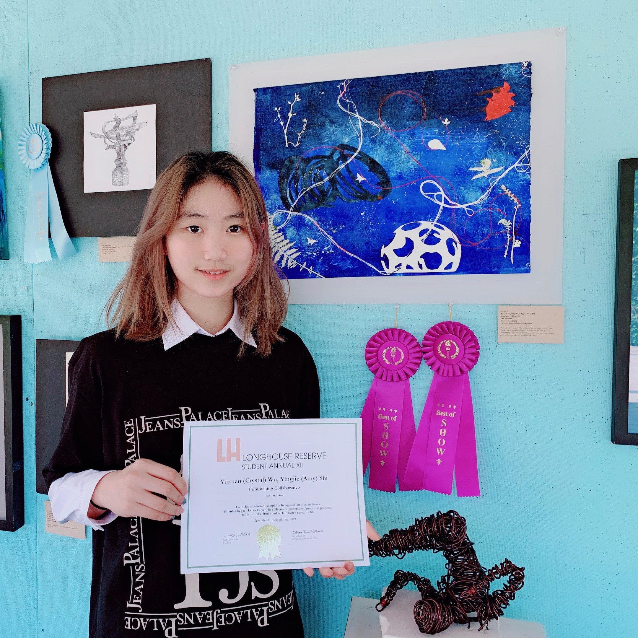 Winner Best in show 2019 Longhouse Student Annual